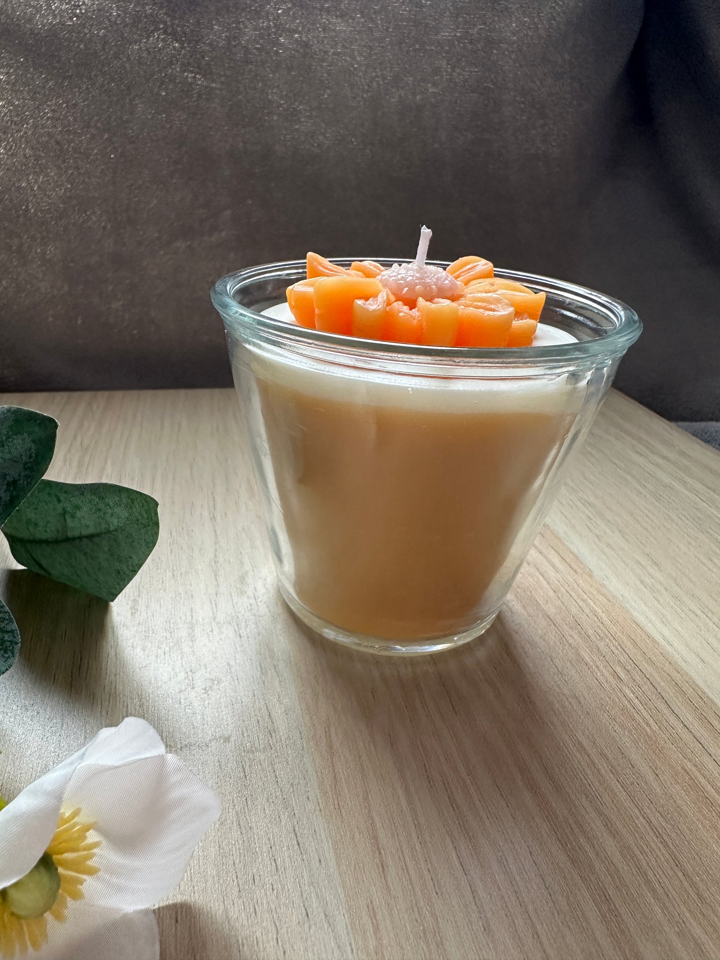 Flower power in a glass